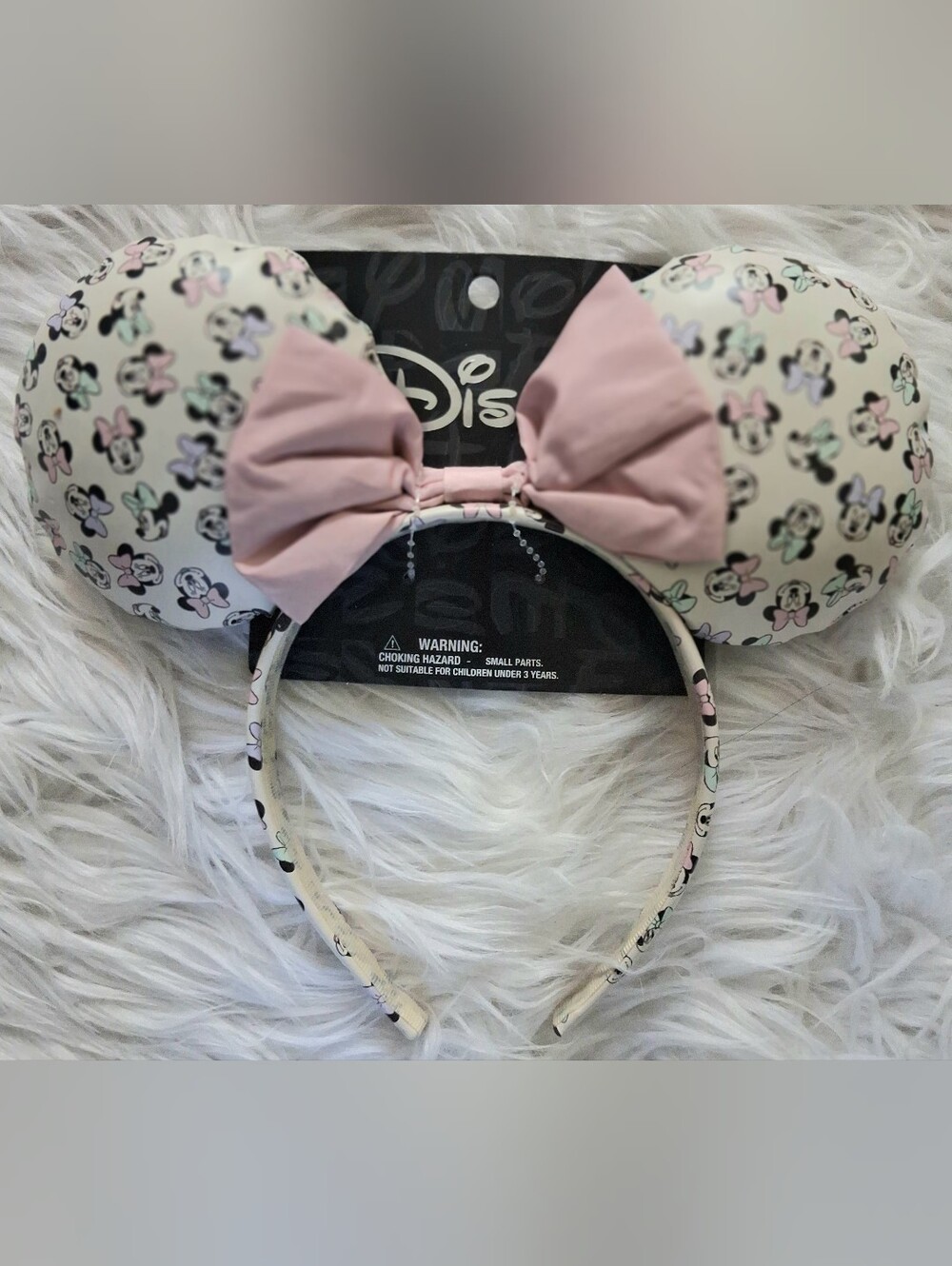 Disney Minnie Mouse Ears with Pink Bow Headband 2025 Aldi Exclusive New